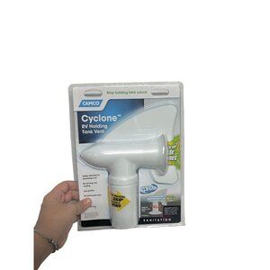 Camco RV 40595 Cyclone Plumbing Holding Tank Vent Rooftop White New Sealed